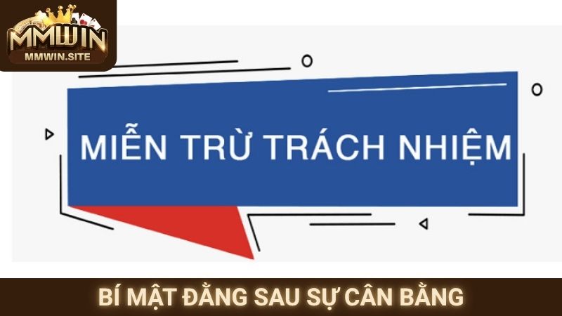 Bí mật đằng sau sự cân bằng