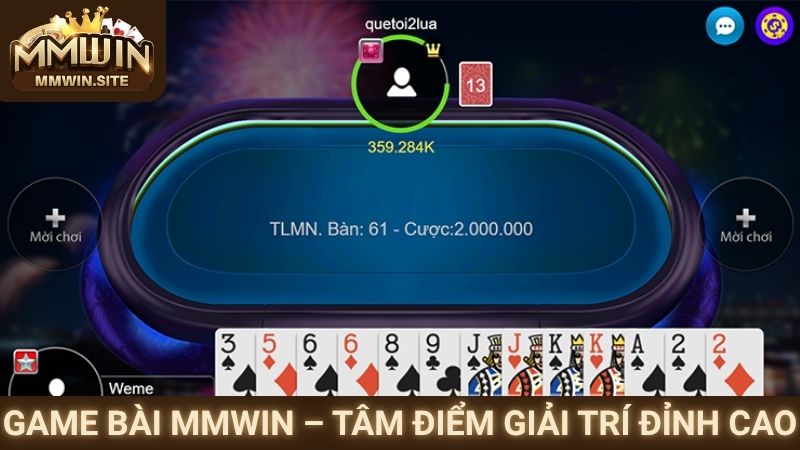 Game bài MMWIN – Tâm điểm giải trí đỉnh cao